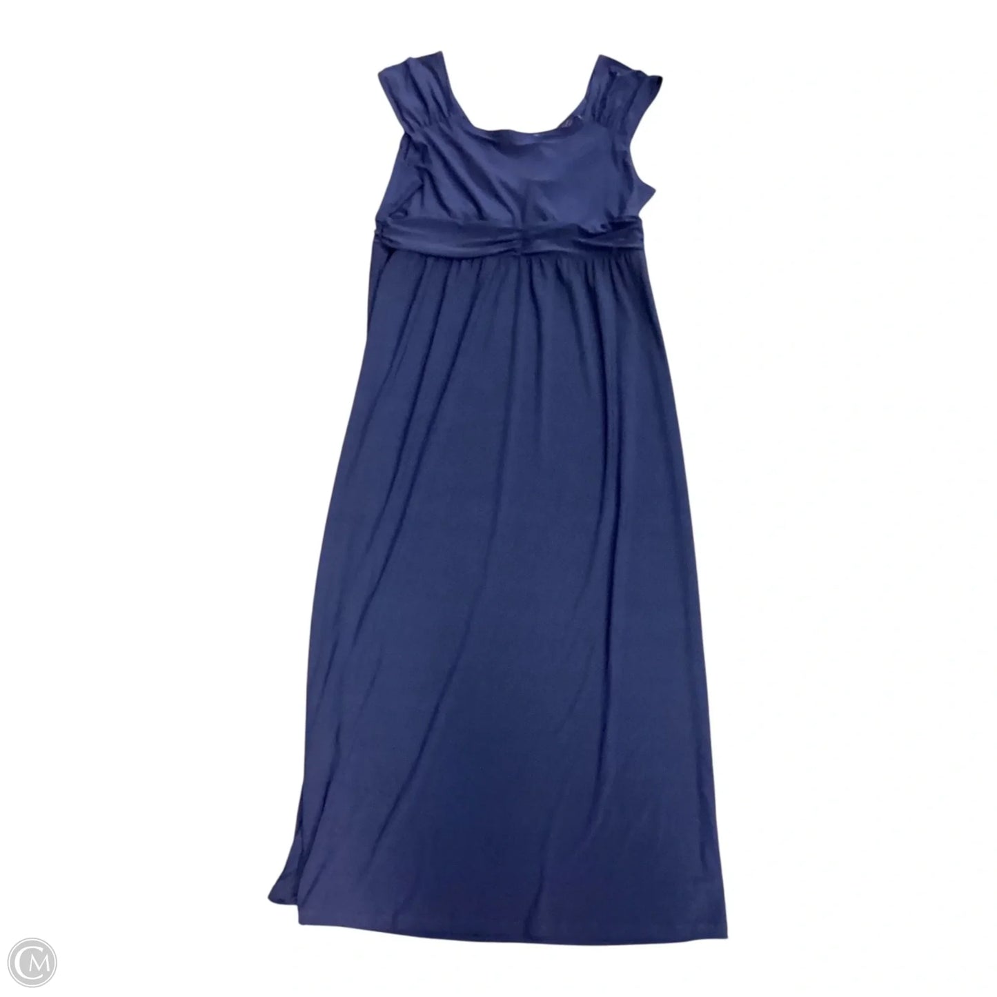 Dress Casual Maxi By Ny Collection In Navy, Size: 1x