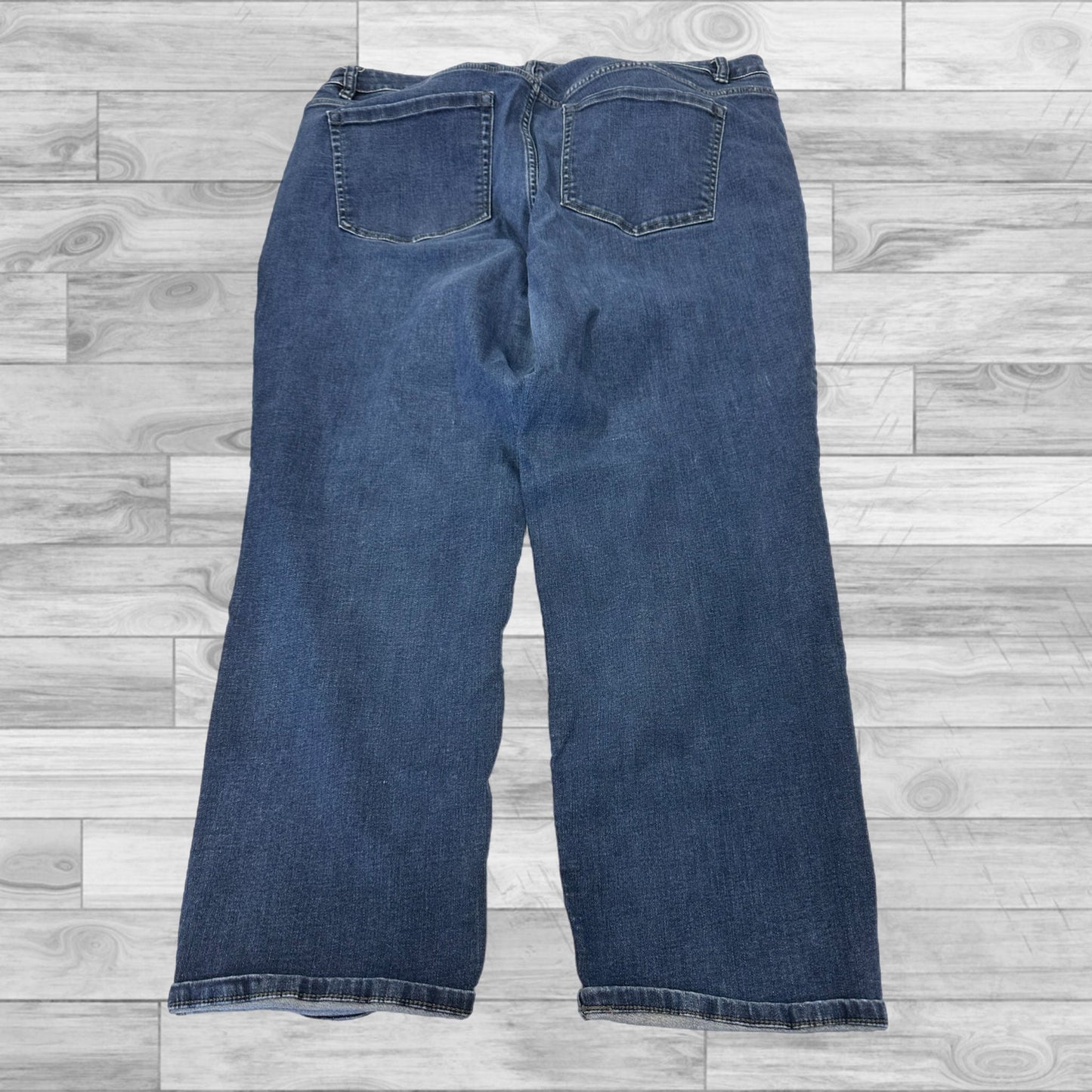 Jeans Skinny By Lane Bryant In Blue Denim, Size: 22