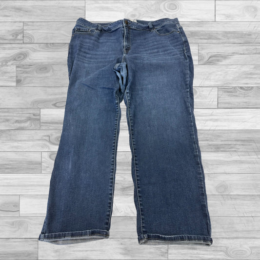 Jeans Skinny By Lane Bryant In Blue Denim, Size: 22