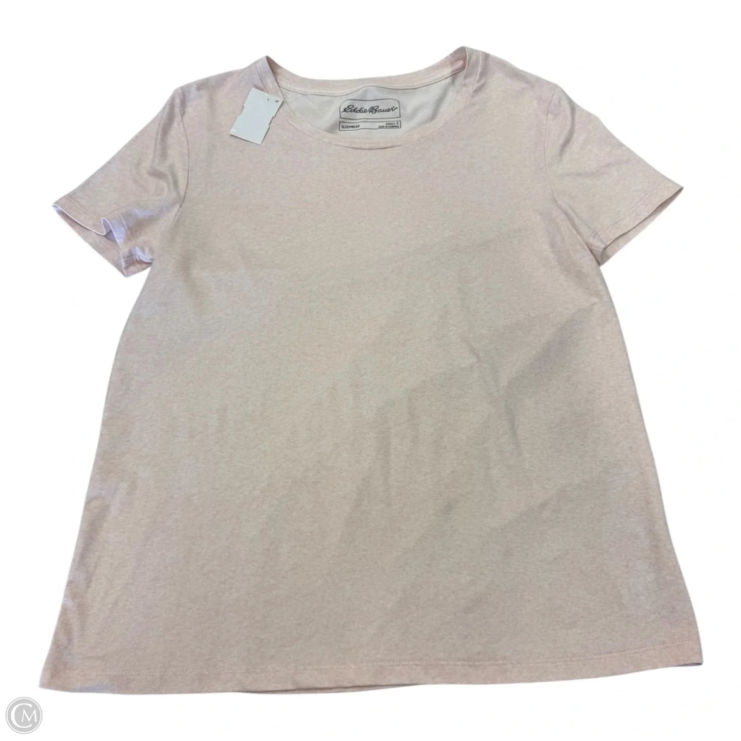 Top Short Sleeve Basic By Eddie Bauer In Pink, Size: S