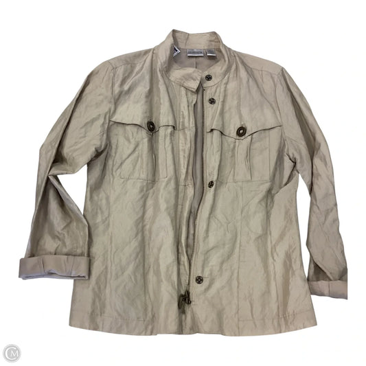 Jacket Other By Chicos In Brown, Size: M