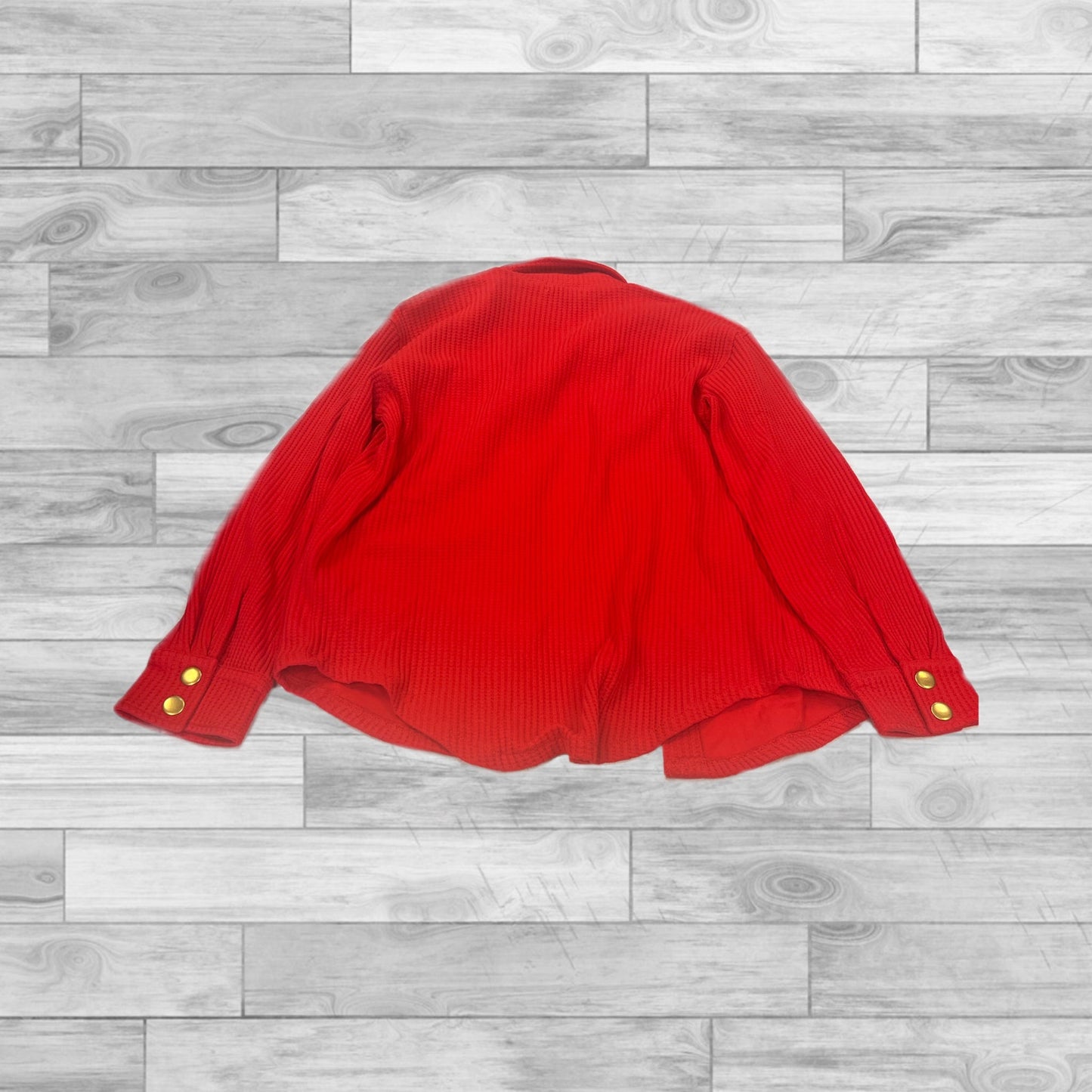 Jacket Other By J. Crew In Red, Size: Xs