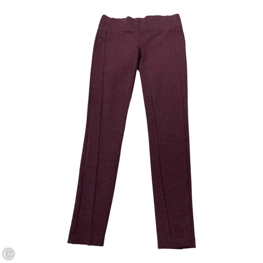 Pants Leggings By Loft In Red, Size: Xs
