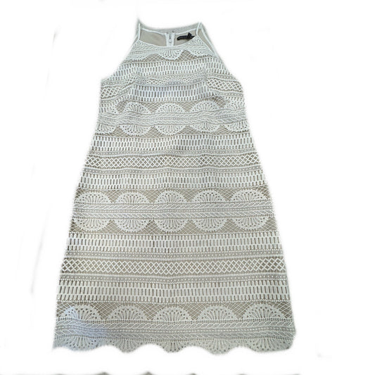 Dress Casual Short By White House Black Market In White, Size: 14