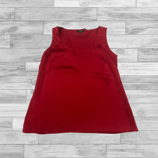 Top Sleeveless By Talbots In Red, Size: 2