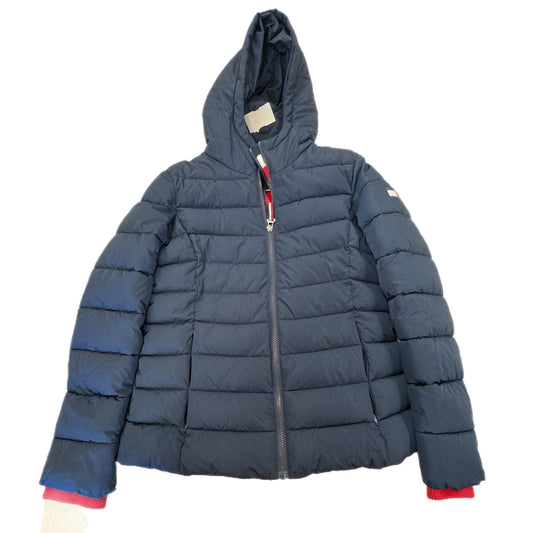 Jacket Puffer & Quilted By Tommy Hilfiger In Navy, Size: S