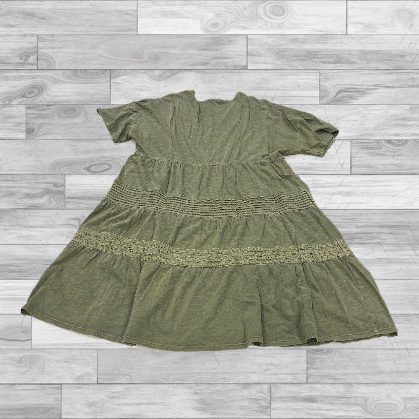 Dress Casual Short By Lucky Brand In Green, Size: M