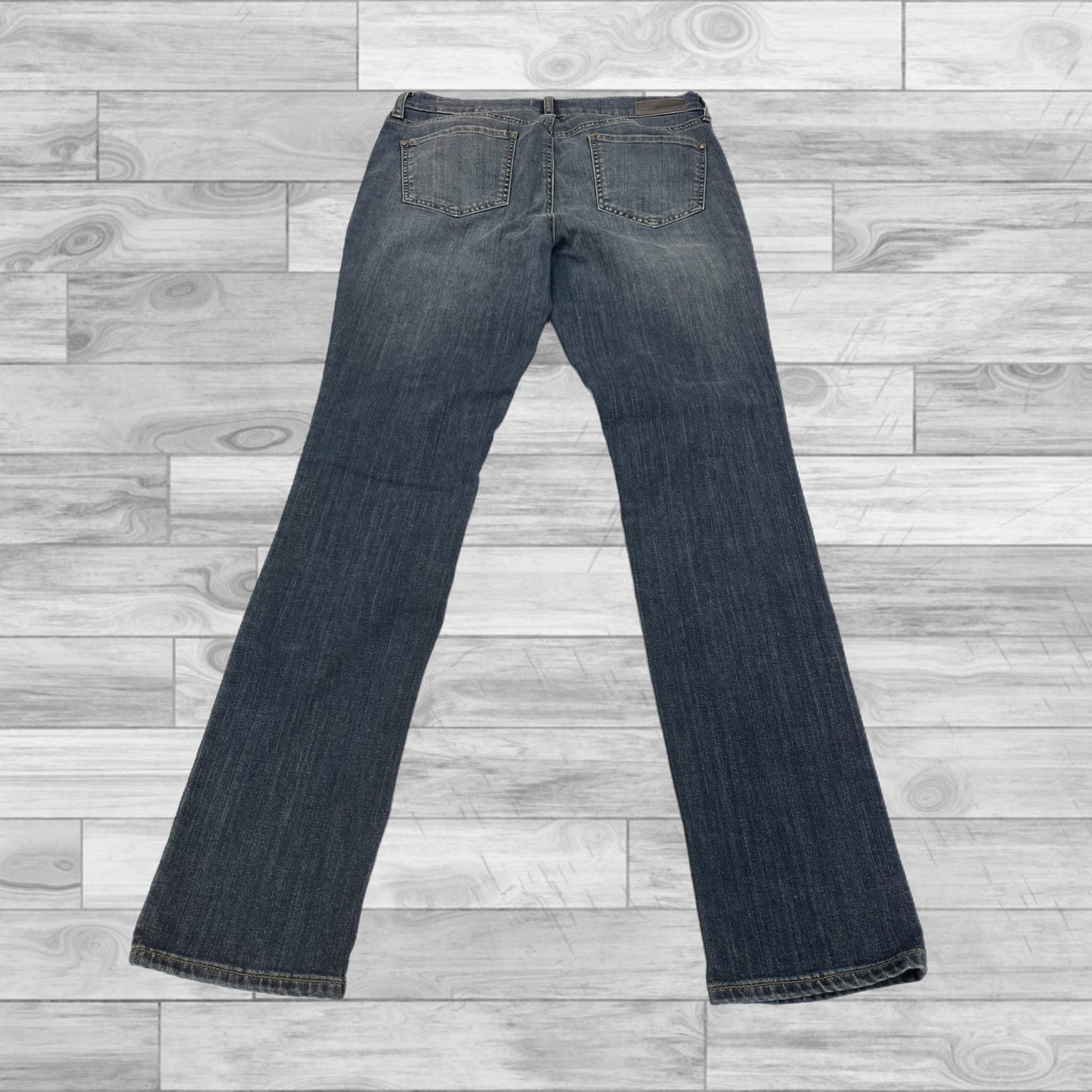 Jeans Straight By Dkny In Blue Denim, Size: 4