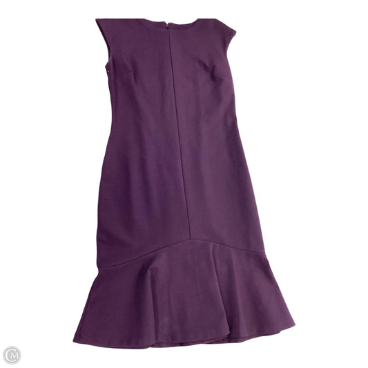 Dress Casual Short By Ann Taylor In Purple, Size: 0p