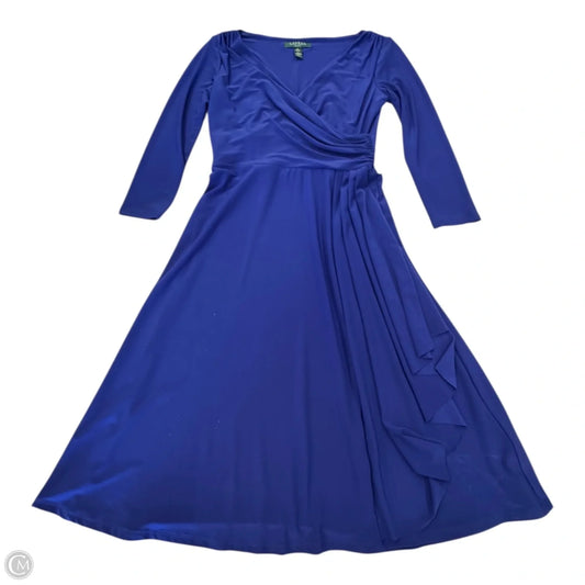 Dress Casual Short By Lauren By Ralph Lauren In Blue, Size: 2