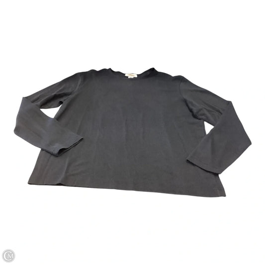 Top Long Sleeve By Talbots In Black, Size: Xl