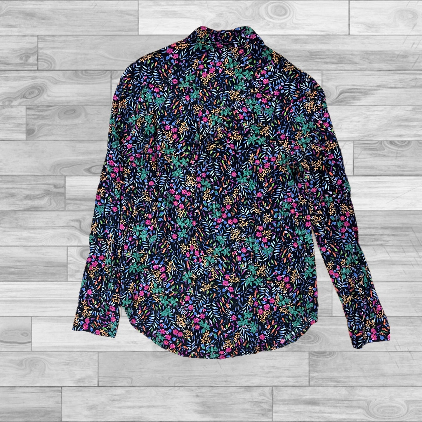 Top Long Sleeve By Maeve In Multi-colored, Size: 2