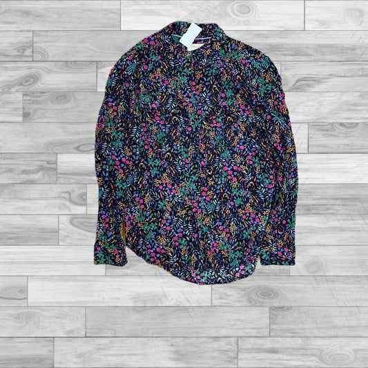 Top Long Sleeve By Maeve In Multi-colored, Size: 2