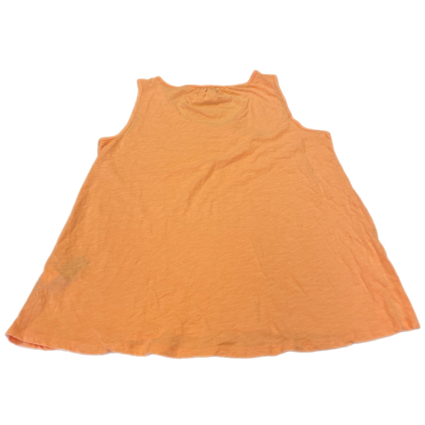 Top Sleeveless By Not Your Daughters Jeans In Orange, Size: M