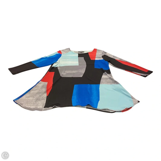 Top Long Sleeve By Alfani In Multi-colored, Size: Sp