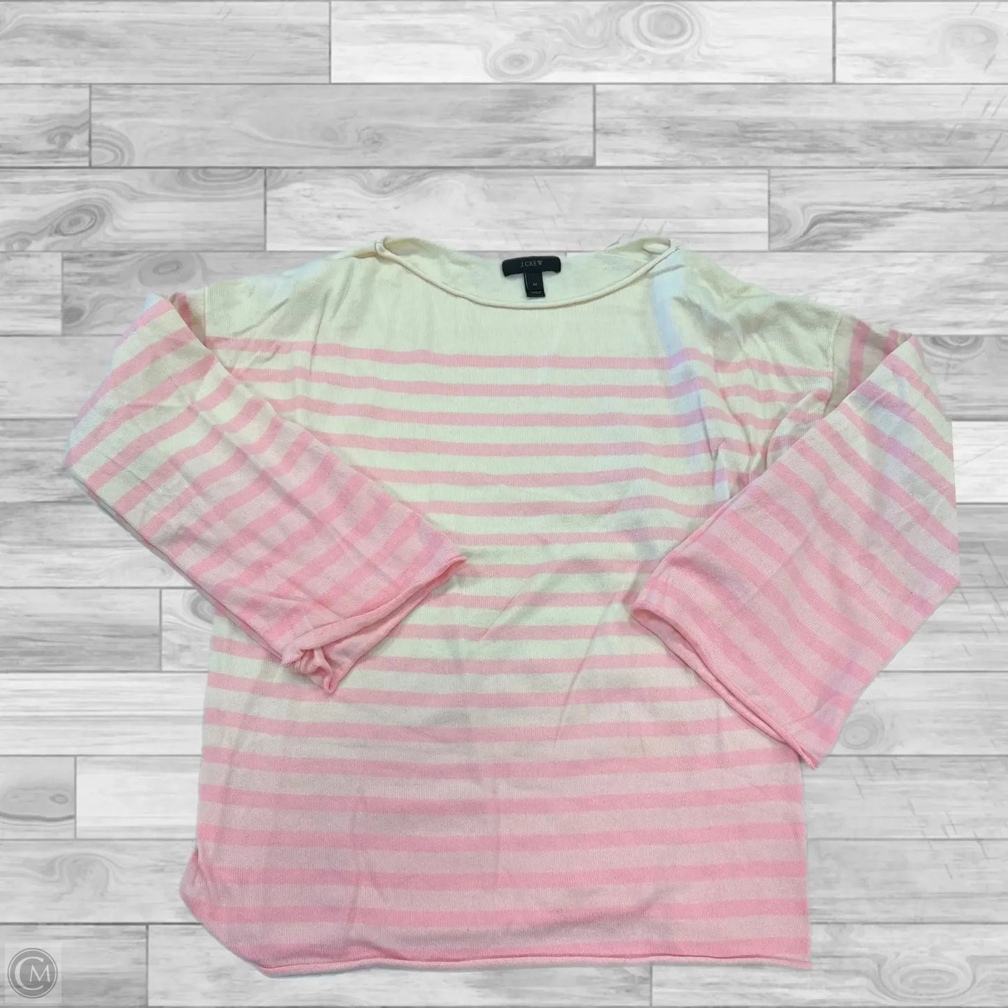 Sweater By J. Crew In Striped Pattern, Size: M