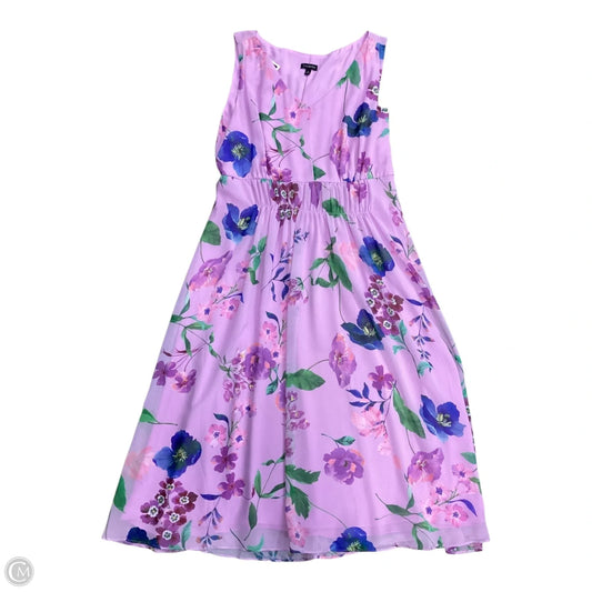 Dress Casual Maxi By Talbots In Floral Print, Size: 8