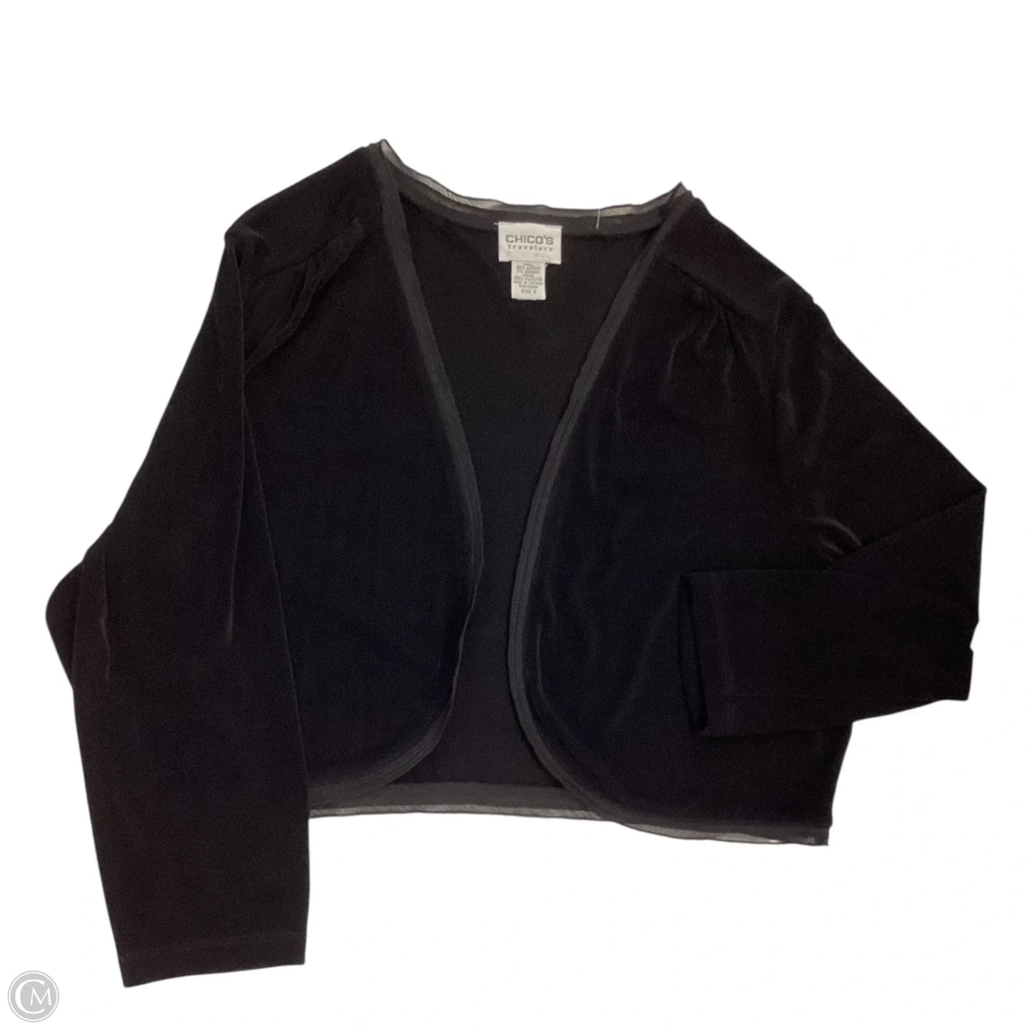 Cardigan By Chicos In Black, Size: L