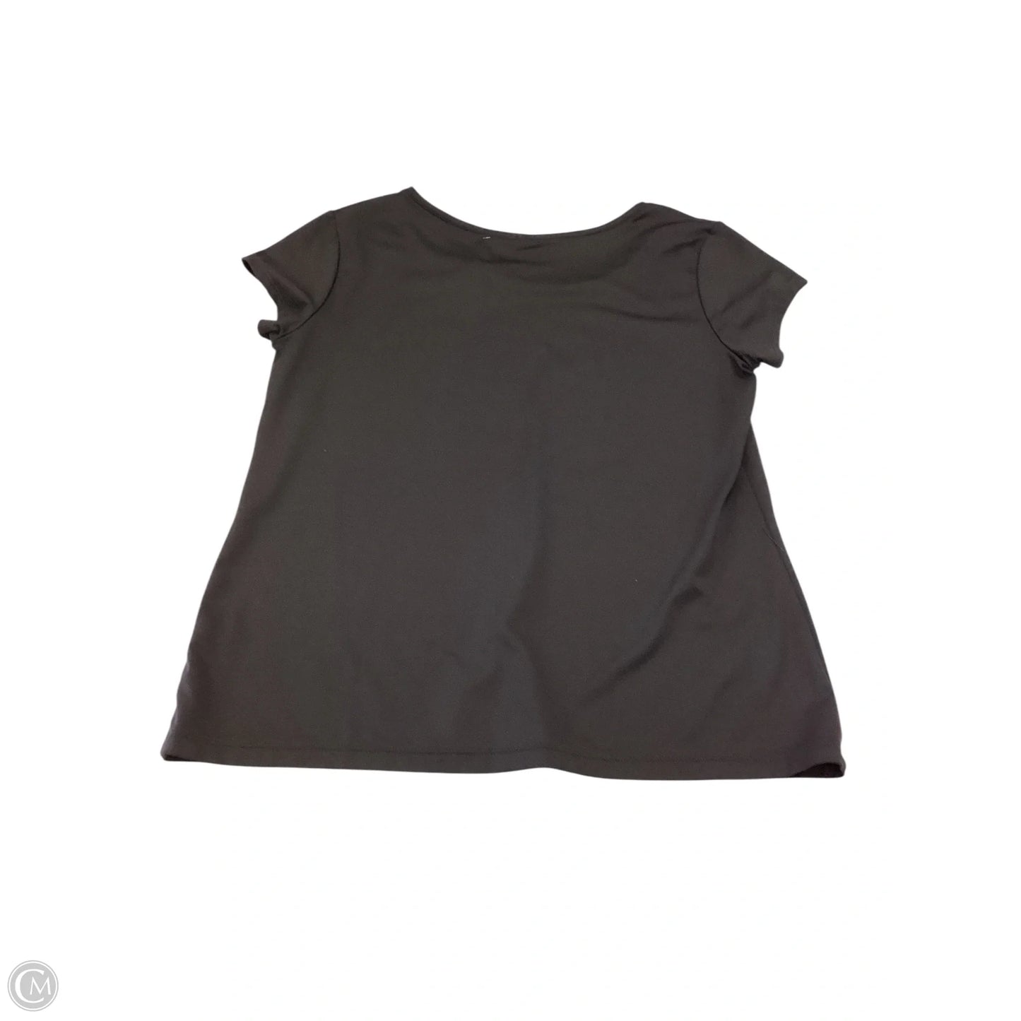 Top Short Sleeve Basic By Chicos In Black, Size: M
