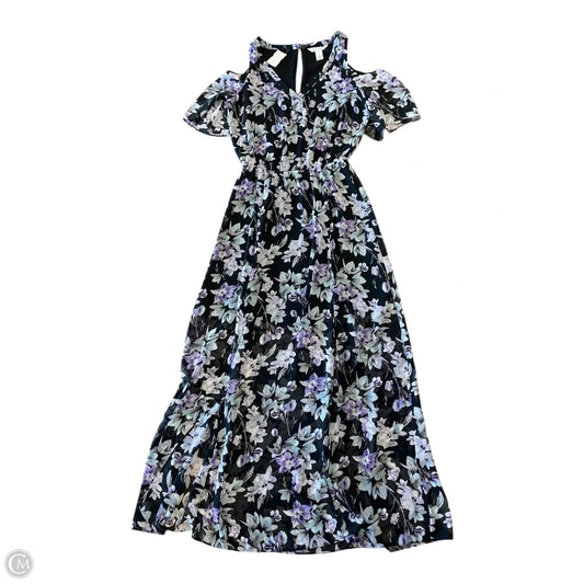 Dress Casual Maxi By White House Black Market In Floral Print, Size: 2