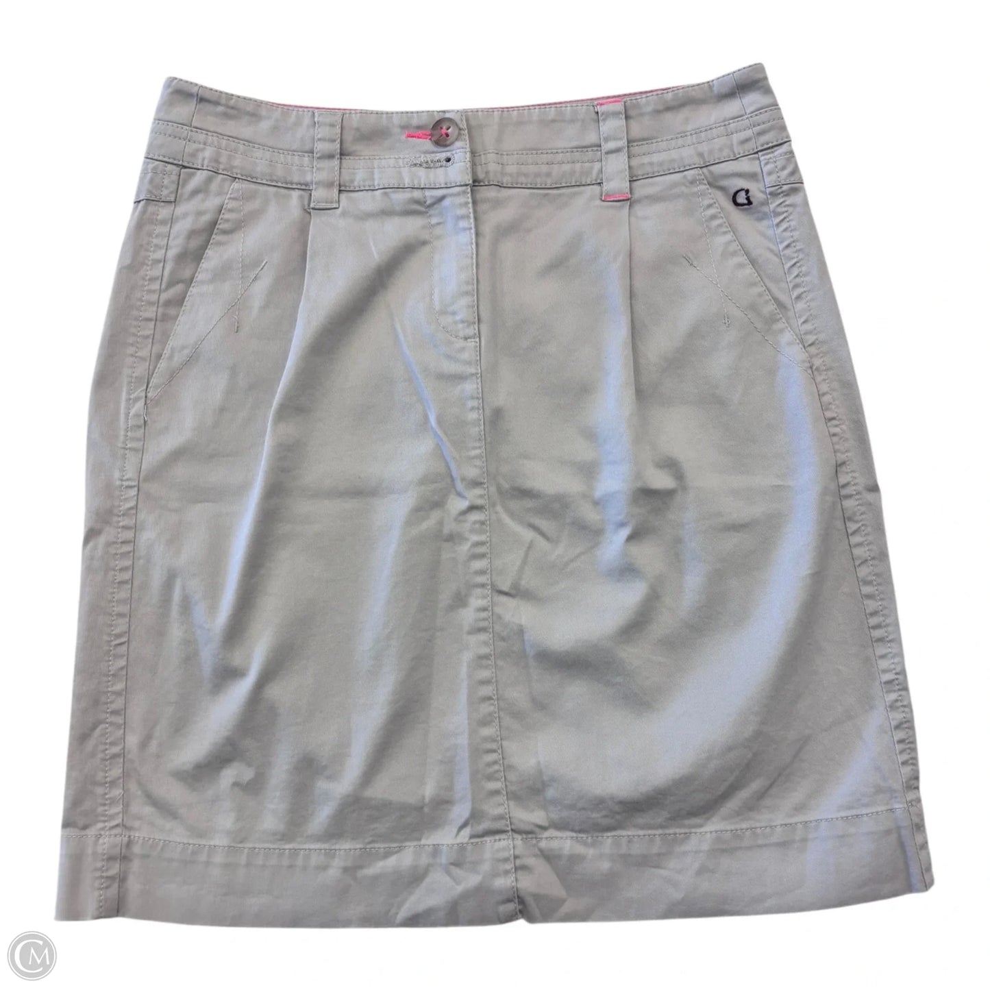 Skort By Clothes Mentor In Grey, Size: 6
