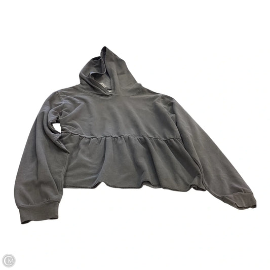 Sweatshirt Hoodie By Maurices In Grey, Size: Xxl