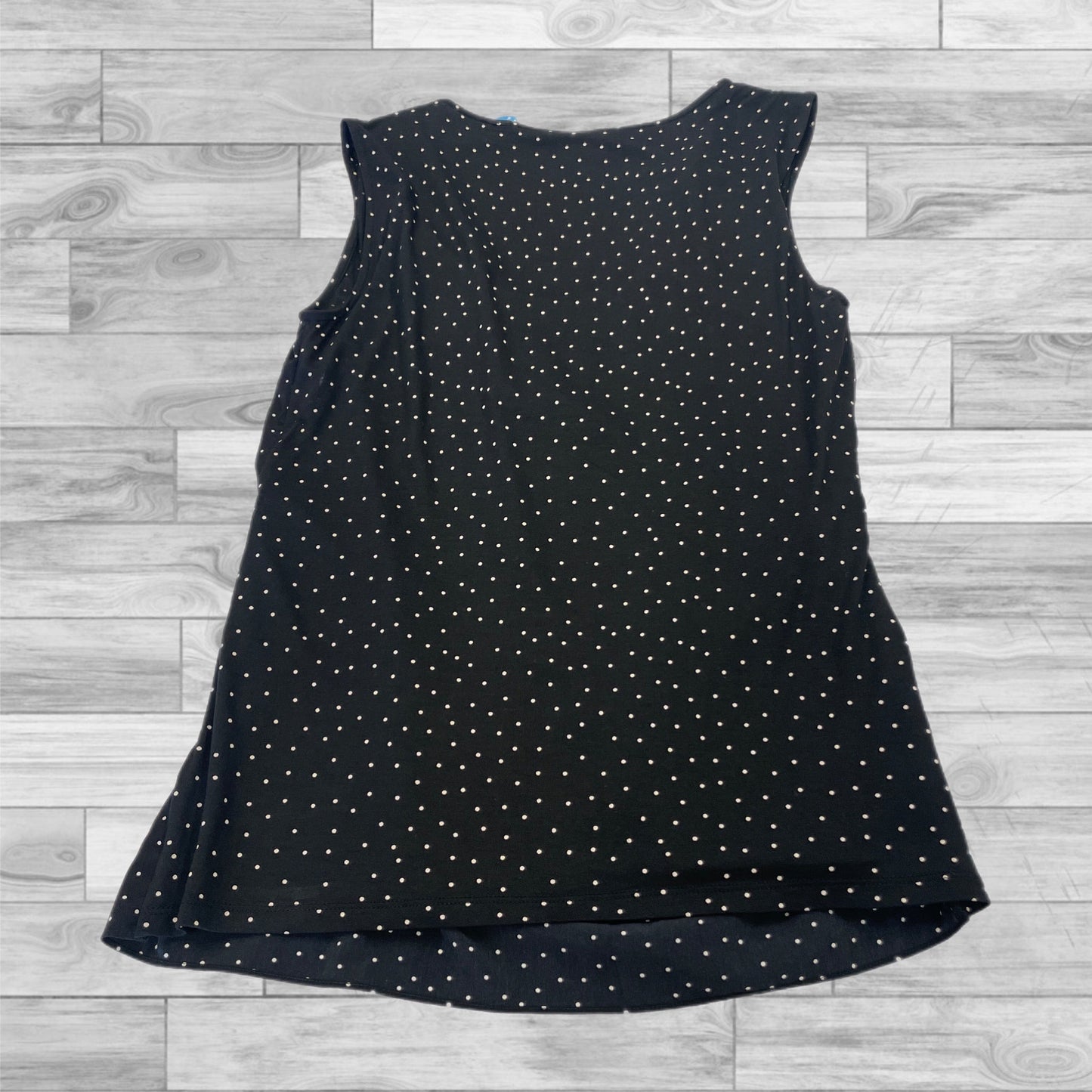 Top Sleeveless By Ann Taylor In Black, Size: M