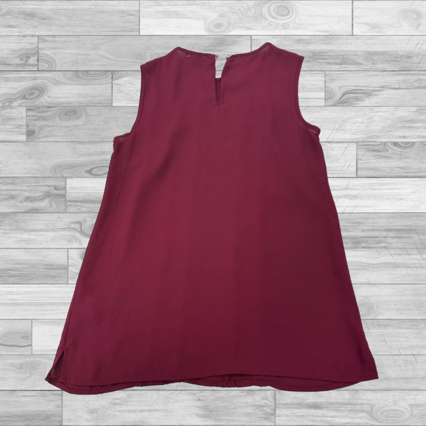 Maroon Top Sleeveless Vince Camuto, Size Xxs