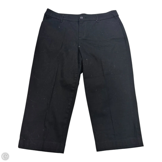 Capris By St Johns Bay In Black, Size: 14