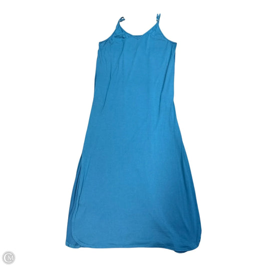 Dress Casual Maxi By Clothes Mentor In Blue, Size: Xl