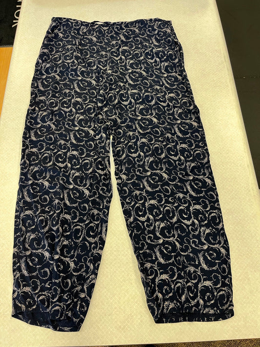 Pants Palazzo By Ann Taylor In Navy, Size: S