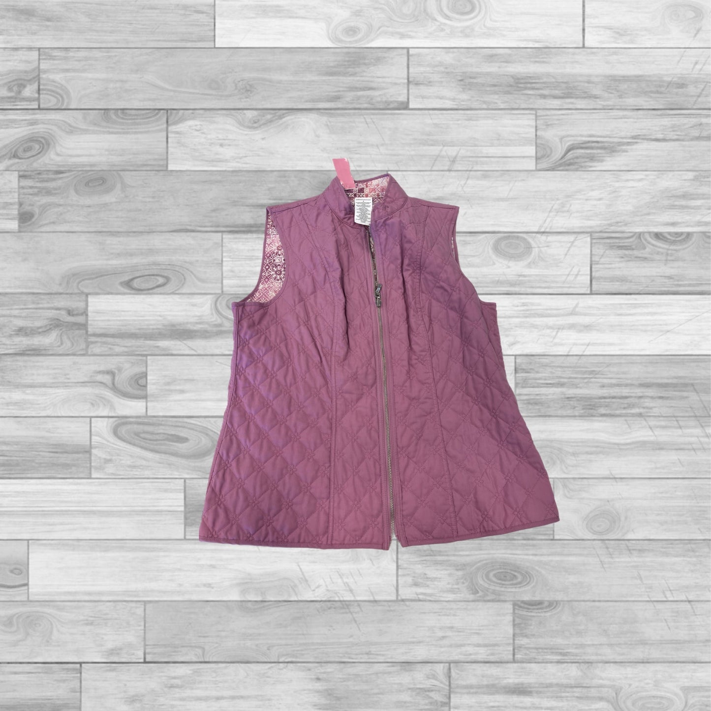 Mauve Vest Other Alfred Dunner, Size 8