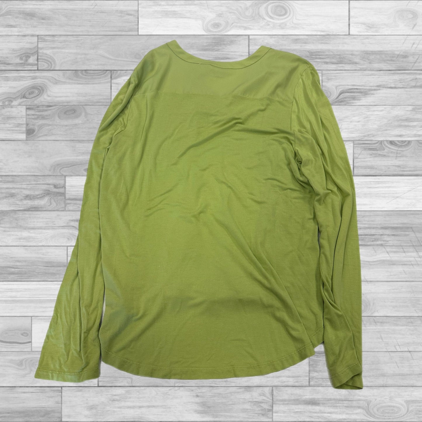 Top Long Sleeve By Chicos In Green, Size: 2