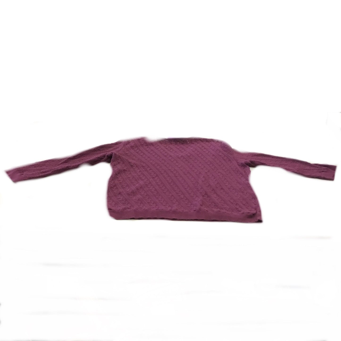 Sweater By Talbots In Magenta, Size: Xl