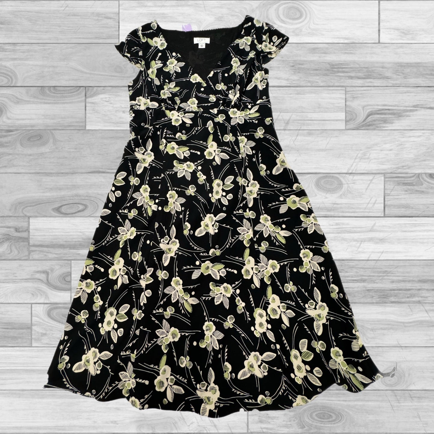 Black Dress Casual Short Loft, Size 6