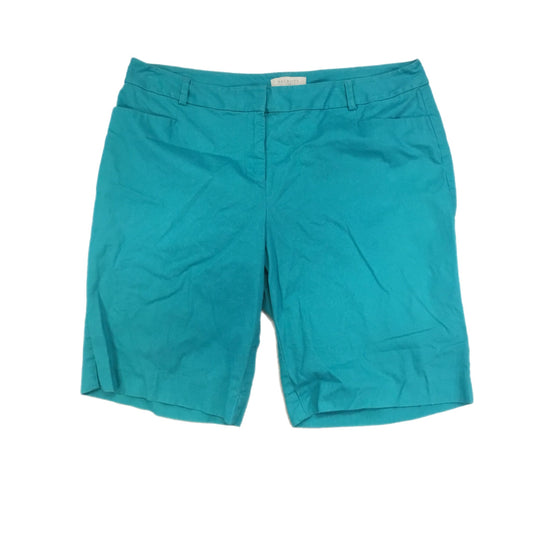 Shorts By Talbots In Teal, Size: 16