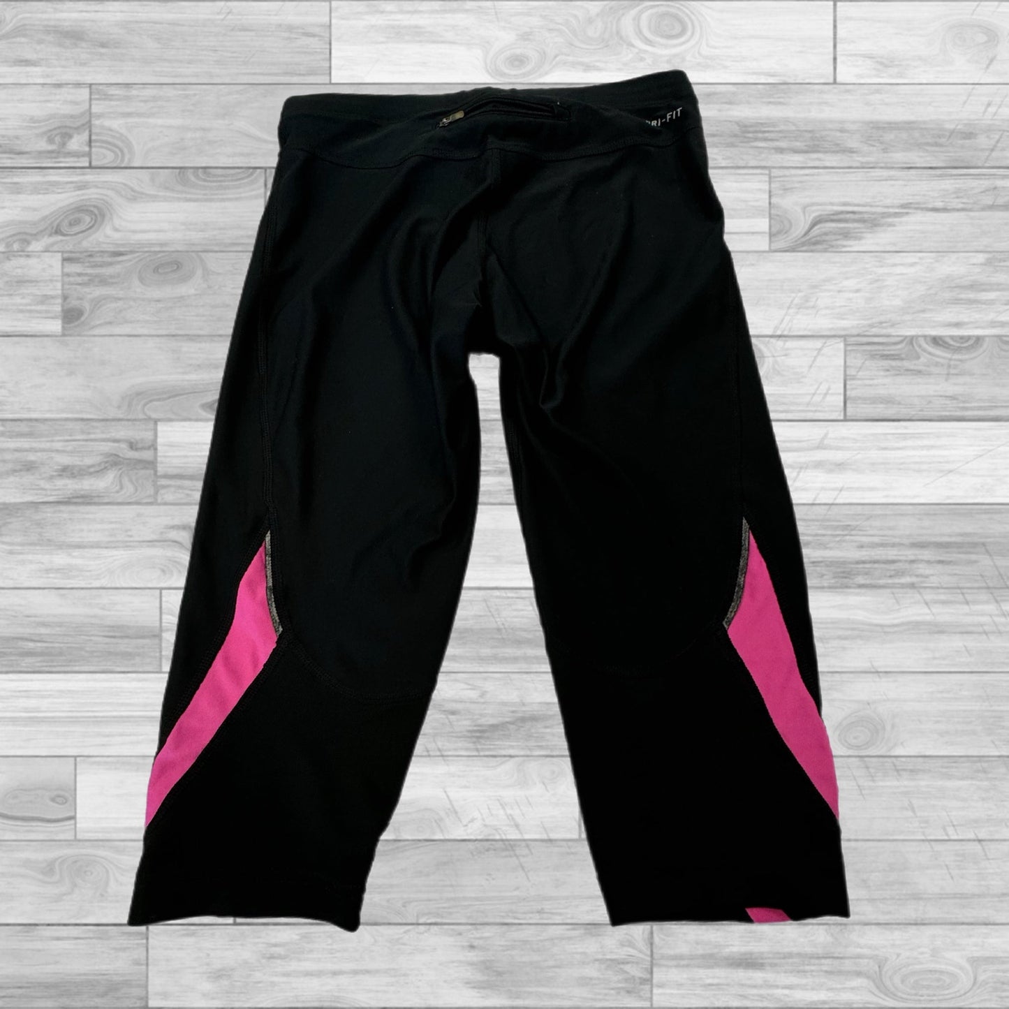 Athletic Capris By Nike Apparel In Black, Size: 8