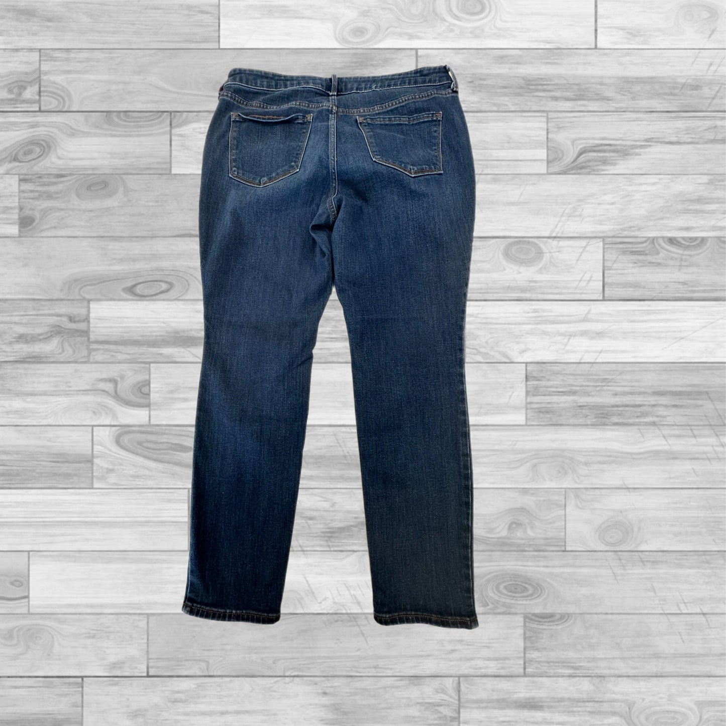 Jeans Skinny By Old Navy In Blue Denim, Size: 14