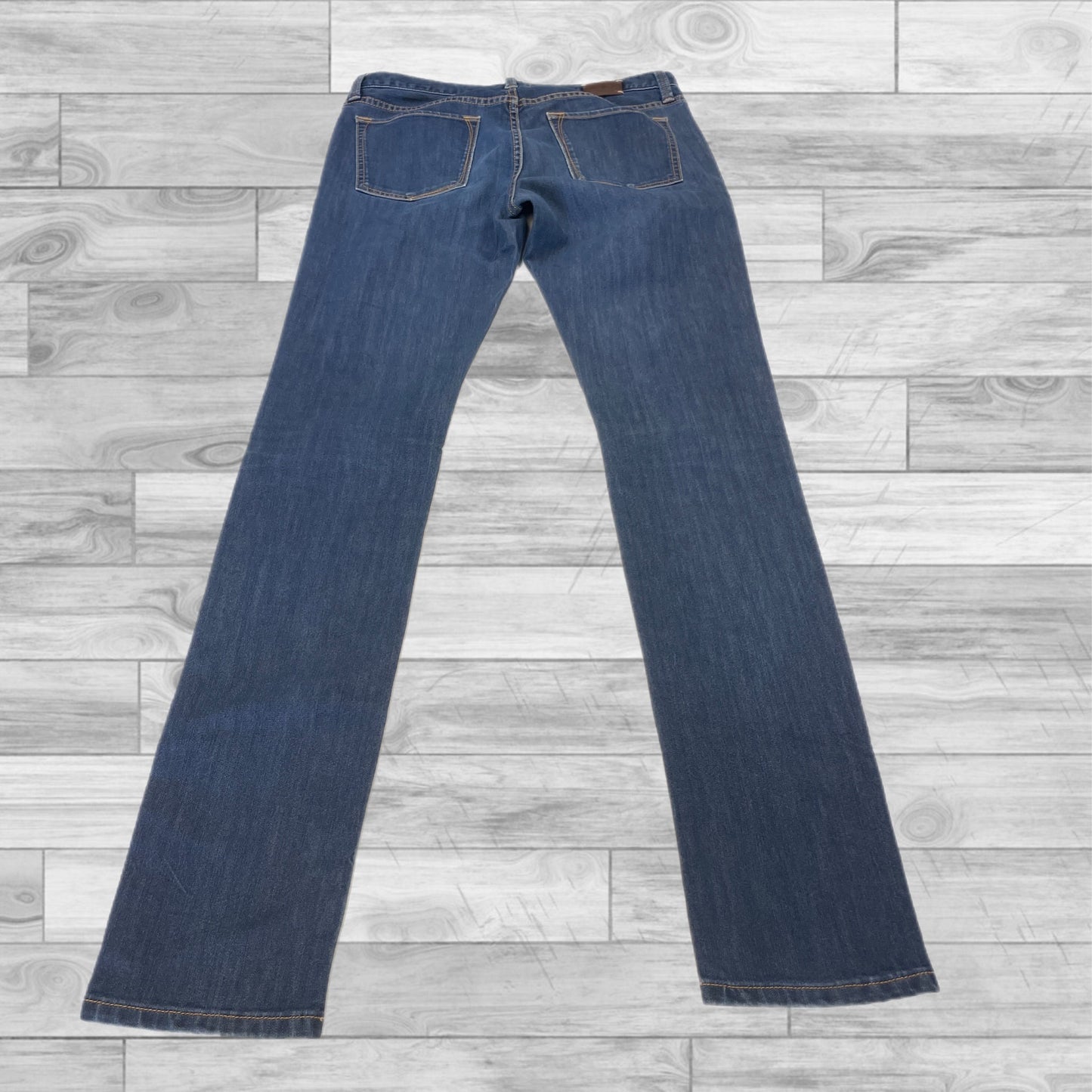 Jeans Skinny By Banana Republic In Blue Denim, Size: 4