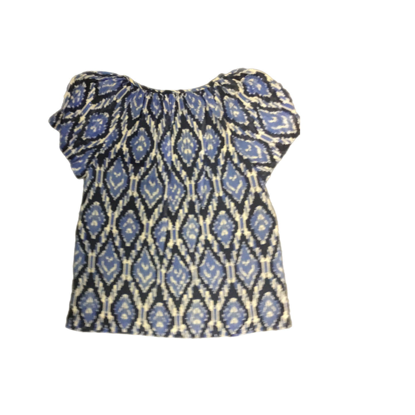 Top Short Sleeve By Talbots In Blue, Size: Xs