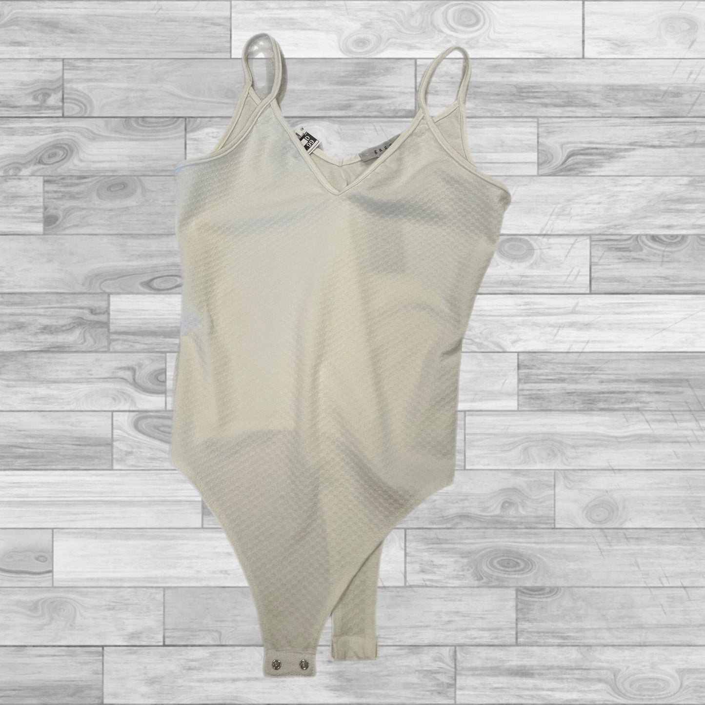 Bodysuit By Gaze In White, Size: S