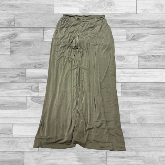 Pants Wide Leg By Gabrielle In Green, Size: Xl