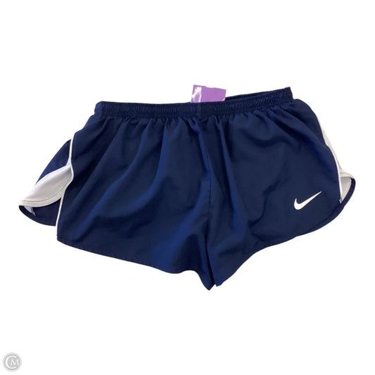 Athletic Shorts By Nike Apparel In Navy, Size: L
