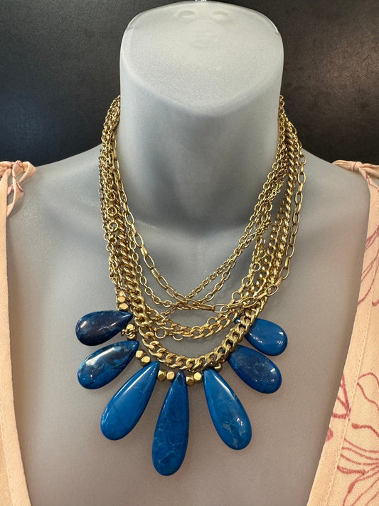 Necklace Layered By Clothes Mentor