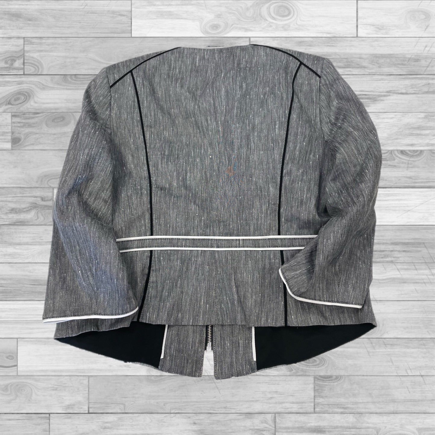 Blazer By White House Black Market In Grey, Size: 12