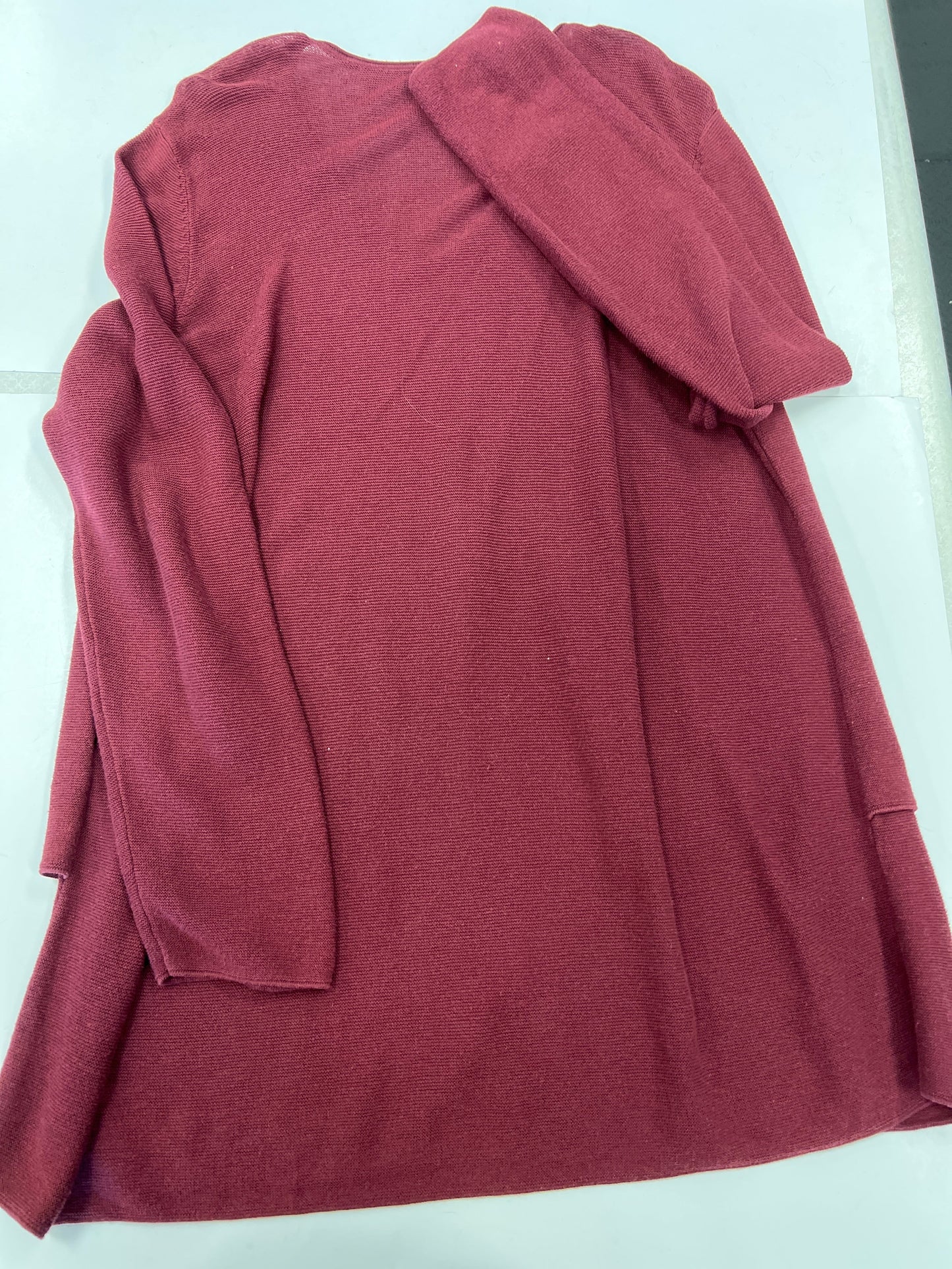 Top Long Sleeve By Pure Jill In Red, Size: L