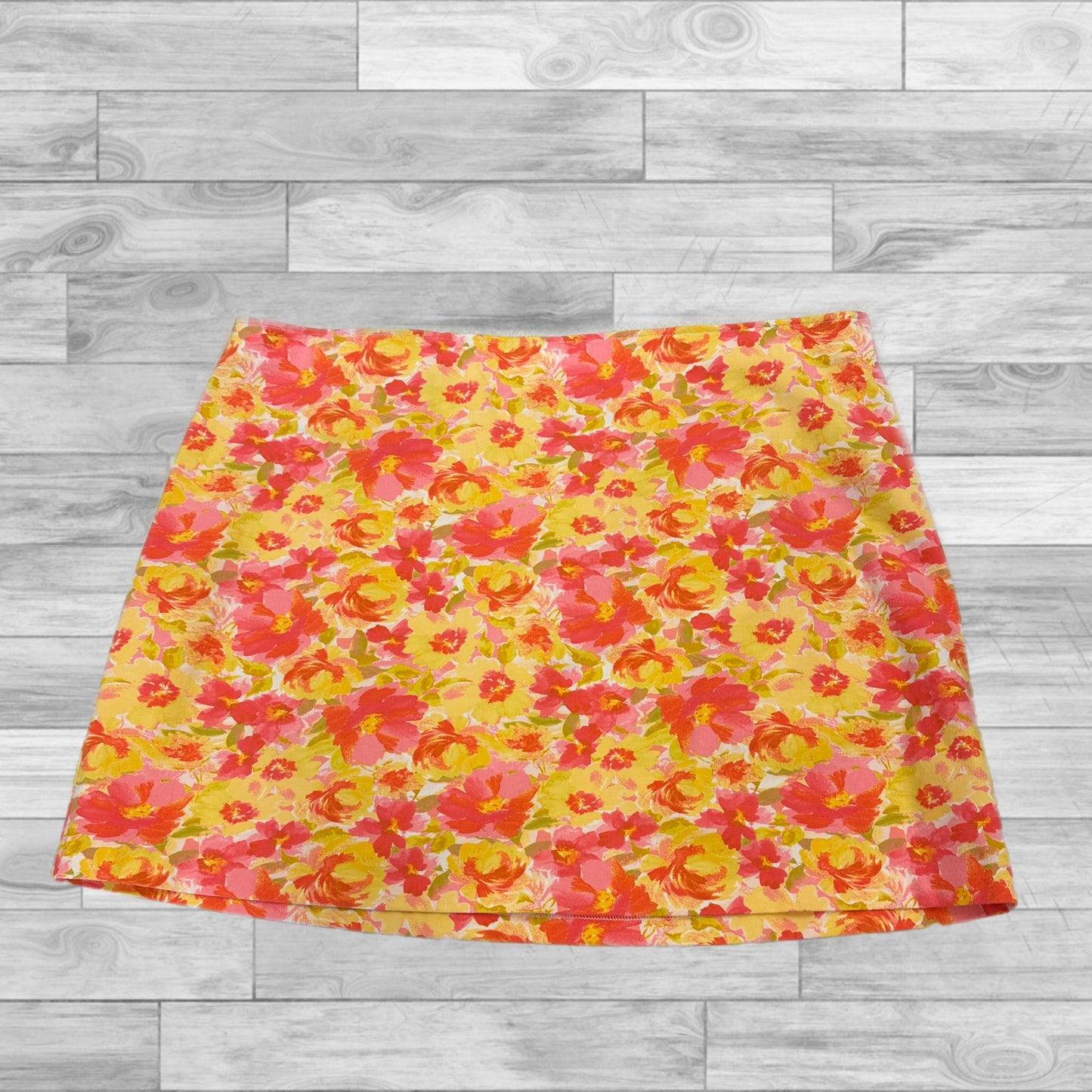 Skirt Mini & Short By Old Navy In Floral Print, Size: Xxl