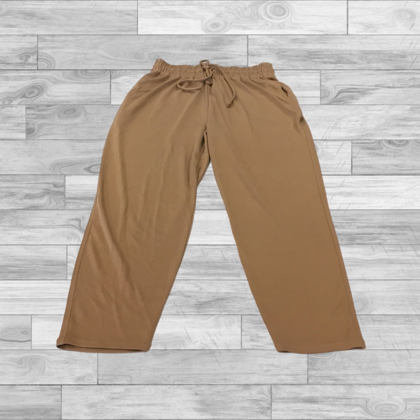 Pants Wide Leg By Fabletics In Brown, Size: M