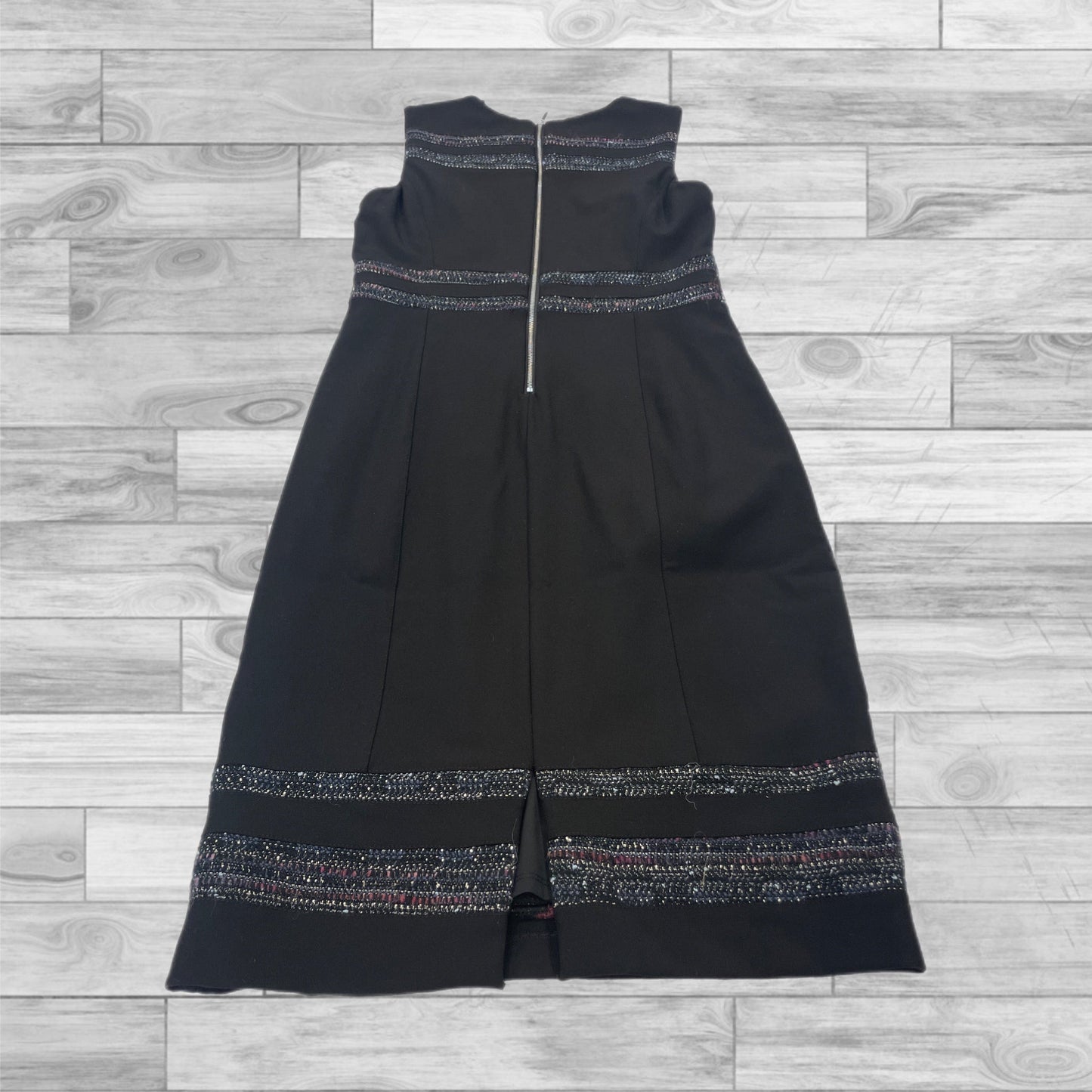 Dress Casual Midi By White House Black Market In Black, Size: 10