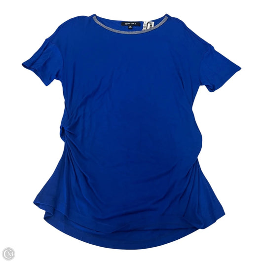 Top Short Sleeve By Ellen Tracy In Blue, Size: M